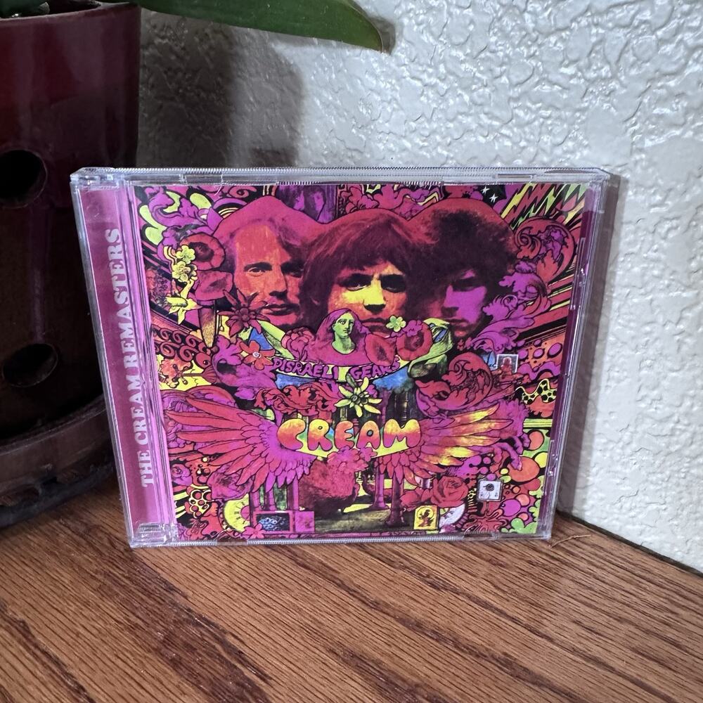 Cream Disraeli Gears CD Remastered Psychedelic Rock